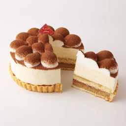 【イタリアントマト】北海道マスカルポーネのティラミスタルト 5号（15cm）