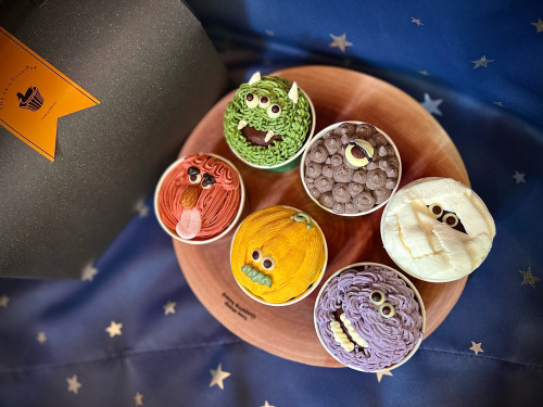 cupcake Monsters box【6cup set box】カップケーキセット/ ハロウィン2022