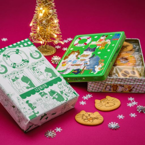 ねこ缶【365日クッキーがつづる幸せ】クリスマス限定仕様 クリスマス2022