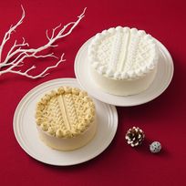 【クリスマス限定！！】ケーブルニットセンイルケーキ 4号
