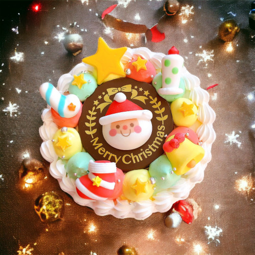 台数限定！クリスマスリースセンイルケーキ クリスマス2022