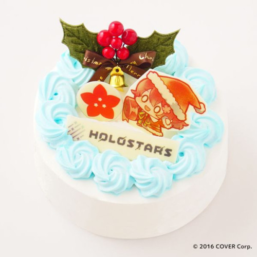 「ホロスタクリスマス2022」花咲みやび クリスマスケーキ(4号)