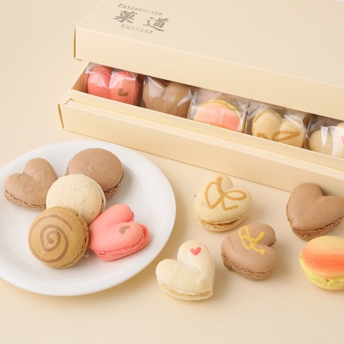 チョコ系マカロン10種 20個入り