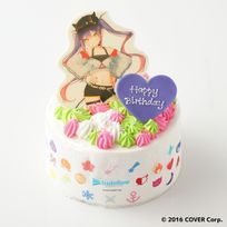 「ホロライブ」常闇トワ オリジナルケーキ