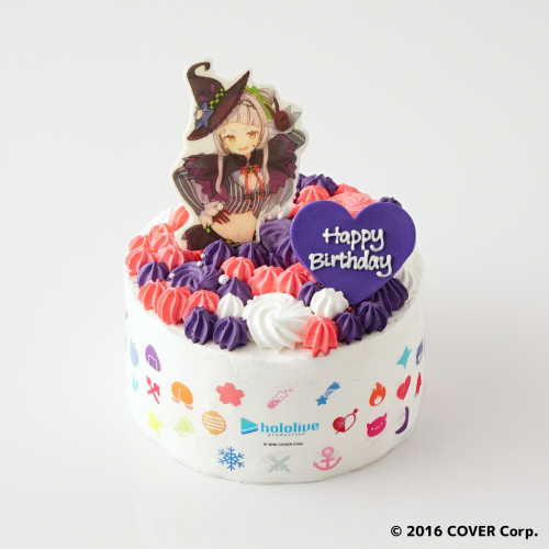 「ホロライブ」紫咲シオン オリジナルケーキ
