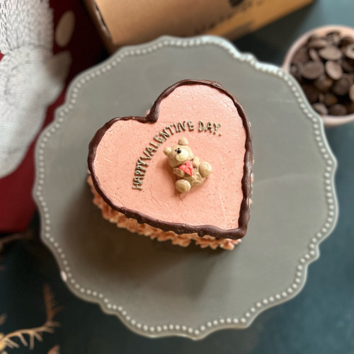 Whiteday bear cake / 3.5号サイズ /ホールケーキ 