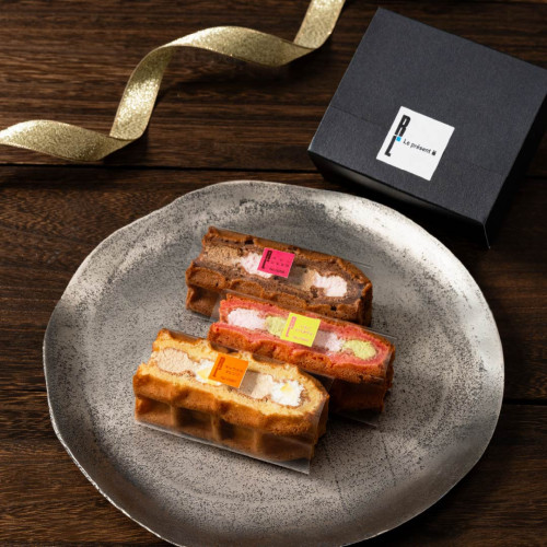 【ワッフル・ケーキの店R.L（エール・エル）】おかえしワッフル 3種 