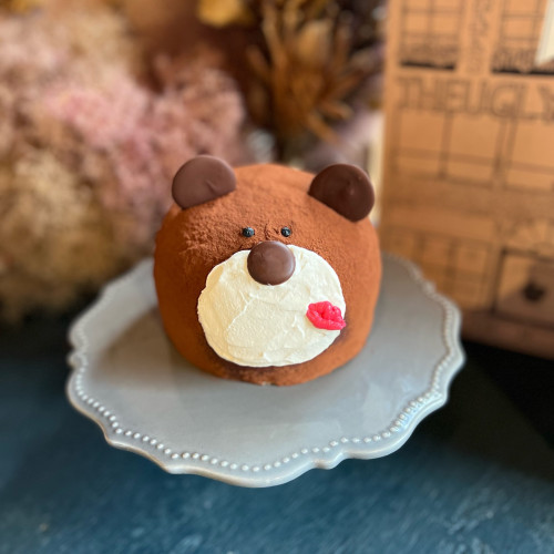 Love bear cake / 4号サイズ /ホールケーキ/ バレンタイン2023