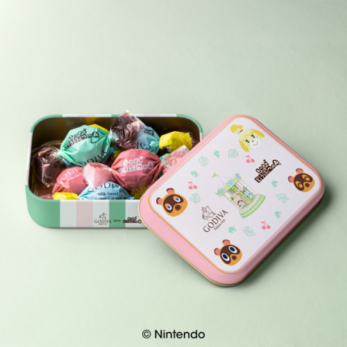 【GODIVA】ゴディバ あつまれ どうぶつの森 G ショコラ アソート缶（7粒入）