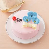 想いを伝える花言葉センイルケーキ(ピンク) ビオラ 「誠実な愛・思慮深い・思いやり」 