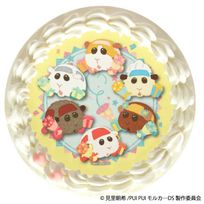 プリケーキ(ポテト＆シロモ＆アビー＆チョコ＆テディ&ローズ)[PUI PUI モルカー] 5号 15cm