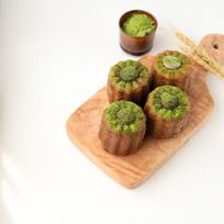 抹茶の生チョコカヌレ 4個入《ヴィーガンスイーツ》