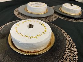 ☆ふんわりレアチーズケーキ☆バースデーケーキや記念日ギフトやお祝いプレゼントにも♪ 5号