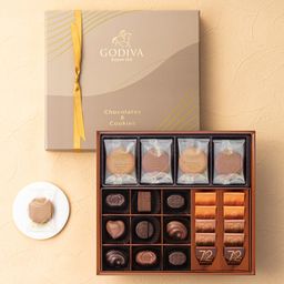 【GODIVA】チョコレート&クッキー アソートメント（チョコレート19粒/クッキー8枚） 母の日2024