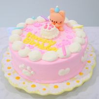 ねこちゃんチョコのセンイルケーキ 韓国風ケーキ 5号