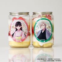 TVアニメ『わたしの幸せな結婚』 ケーキ缶2種セット【限定木製コースター付】
