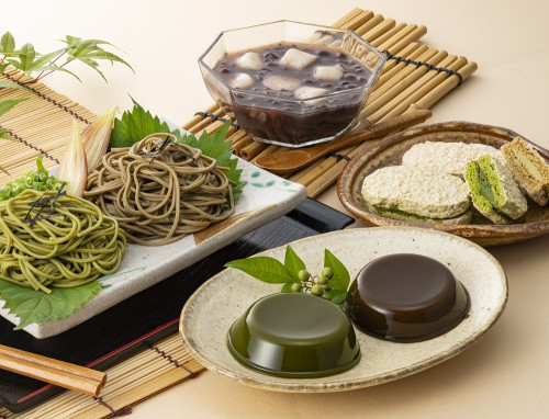 【京都 きよ泉】 父の日ギフト 抹茶菓子詰め合わせ（葛餅 ダックワーズ ぜんざい 茶そば） スイーツ 食べ物 送料無料 父の日2024 