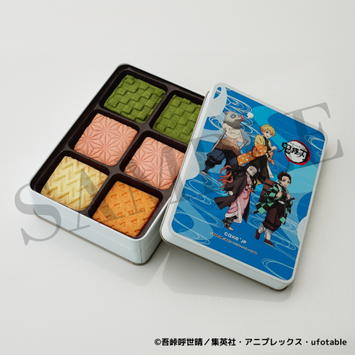 アニメ「鬼滅の刃」クッキー缶