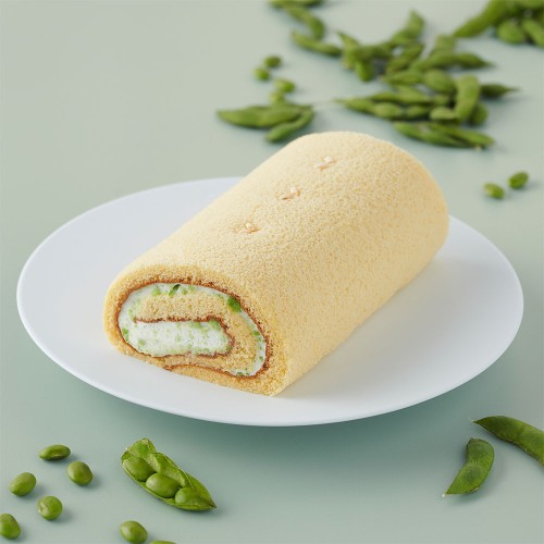 《グルテンフリー》お米のロールケーキ（庄内産だだちゃ豆）