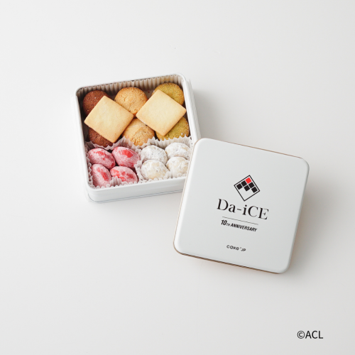 「Da-iCE 10th Anniversary LIVE」クッキー缶