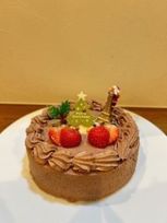 低糖質・グルテンフリーのチョコのケーキ 4号  クリスマス2025
