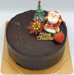 （冷凍）卵・乳・小麦・大豆除去可能 クリスマスザッハ 5号