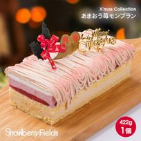 福岡県産 あまおう苺モンブランクリスマスケーキ【クリスマス】〔あまおう苺モンブランケーキ〕