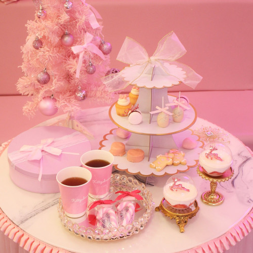 Kitty Sweets アフタヌーンティー Nuts Cracker Pink Christmas