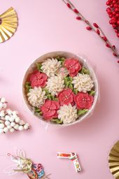 【迎春お持たせに】フラワーおはぎBOX「福寿」