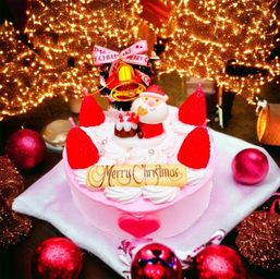 食いしん坊サンタが君のいちごも食べちゃうよ 4号 クリスマス2025