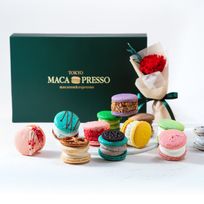 【お花】12個 セット オールスター トゥンカロン MACAPRESSO マカロン 秋 冬ギフト クリスマス