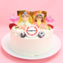 ひな祭りショートケーキ 5号 15cm ひな祭り2026