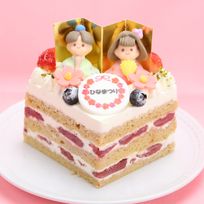 ひな祭りショートケーキ 3号 9cmx9cm ひな祭り2026