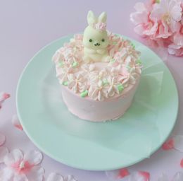 〜春〜うさぎちゃんピンクケーキ