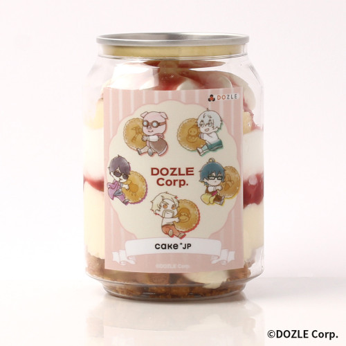 「ドズル社」スイーツポップアップストア『SWEETS POP UP STORE』DOZLE Corp.×Cake.jp オリジナルケーキ缶イチゴカスタード（全員集合）