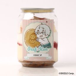 「ドズル社」スイーツポップアップストア『SWEETS POP UP STORE』DOZLE Corp.×Cake.jp オリジナルケーキ缶イチゴカスタード（おらふくん）