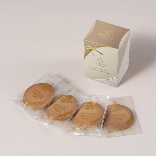 【GODIVA】ミルクチョコレート ラングドシャクッキー（4枚入）