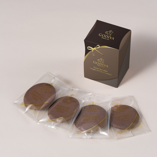 【GODIVA】ダークチョコレート ラングドシャクッキー（4枚入）