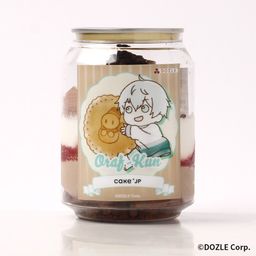 「ドズル社」スイーツポップアップストア『SWEETS POP UP STORE』DOZLE Corp.×Cake.jp オリジナルケーキ缶ダブルチョコレート（おらふくん）