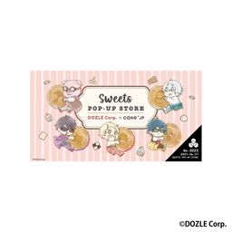 「ドズル社」スイーツポップアップストア『SWEETS POP UP STORE』DOZLE Corp.×Cake.jp ドズル社パスポート ステッカーNo.0025