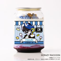 『Crazy Raccoon』Mondo ケーキ缶（ぶどう味）