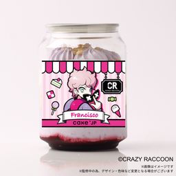 『Crazy Raccoon』Francisco ケーキ缶（カシス味）