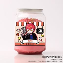『Crazy Raccoon』Cpt ケーキ缶（いちご味）