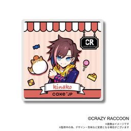 『Crazy Raccoon』kinako アクリルコースター
