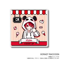 『Crazy Raccoon』rion アクリルコースター