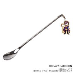 『Crazy Raccoon』kinako チャーム付きスプーン