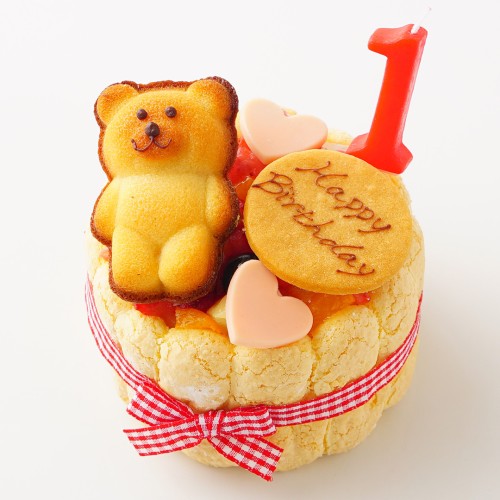 ファーストバースデーケーキ ホイップヨーグルトクリーム 3号 9cm