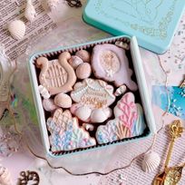 MERMAID TREASURES アイシングクッキー缶