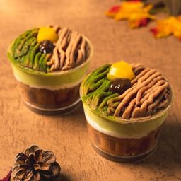 【送料無料】【ワッフル・ケーキの店R.L（エール・エル）】くりのカップワッフル2個セット 