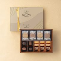 【GODIVA】チョコレート&クッキー アソートメント（チョコレート13粒入/クッキー8枚入）ホワイトデー2025